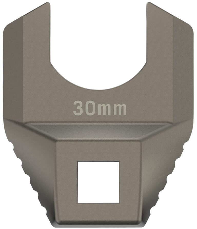 Real Avid AVMF30BNW Master -Fit Barrell Nut Wrench 30MM Titanium Titanium/Stainless Steel AR-Platform Free-Float Handle