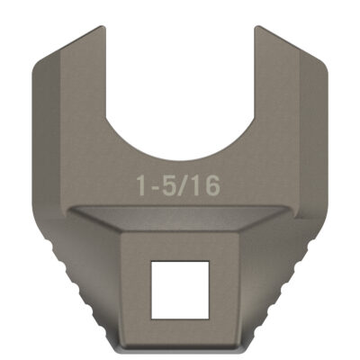 Real Avid AVMF1516BNW Master -Fit Barrell Nut Wrench 1 5/16″ Titanium Titanium/Stainless Steel AR-Platform Free-Float Handle