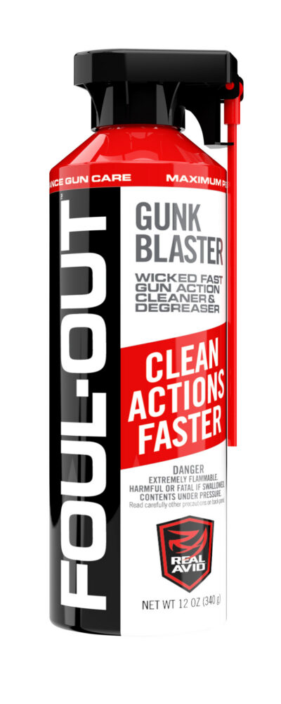 Real Avid AVDCB12A Foul-Out Gun Blaster Cleaner/Degreaser Against Grease, Carbon Fouling, Oil 12 oz Aerosol