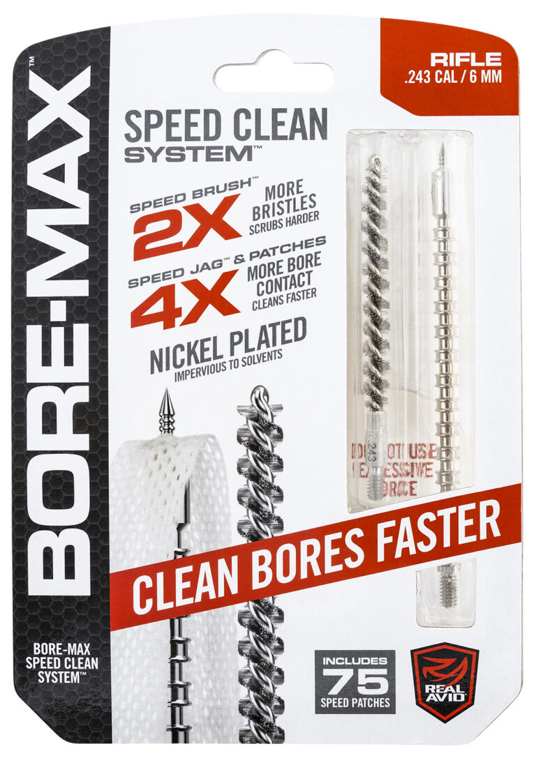BORE-MAX SPEED CLEAN UPGRADE SET 6MM/243 CALIBER BORE-MAX SPEED CLEAN UPGRADE SET