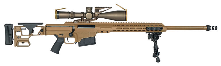 Barrett MK22 MOD 0 .300 Norma Mag SOCOM Coyote Brown 26" Fluted Bbl 1:8" Sniper Rifle Kit w/ATACR 7-35x56 T3 Reticle, and NF Mount 19246