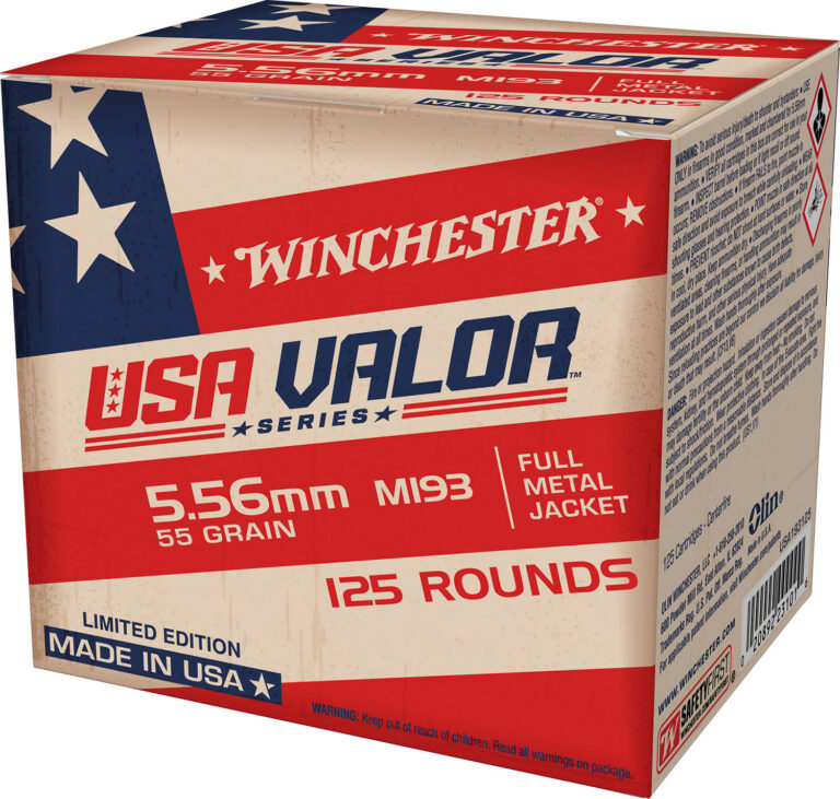 WINCHESTER 5.56 MM 193 55 FMJ WIN LC 125RD BULK 125 RD/BX 10 BX/CS