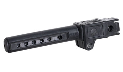 NcStar VG147 Folding Mil-Spec Stock Tube  Black for AK-Platform