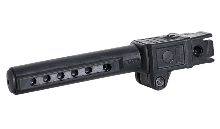 NcStar VG147 Folding Mil-Spec Stock Tube  Black for AK-Platform