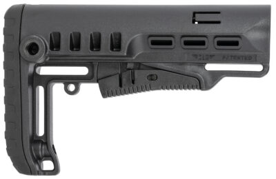 NcStar VG087 Tactical Mil-Spec Stock Black Synthetic Collapsible