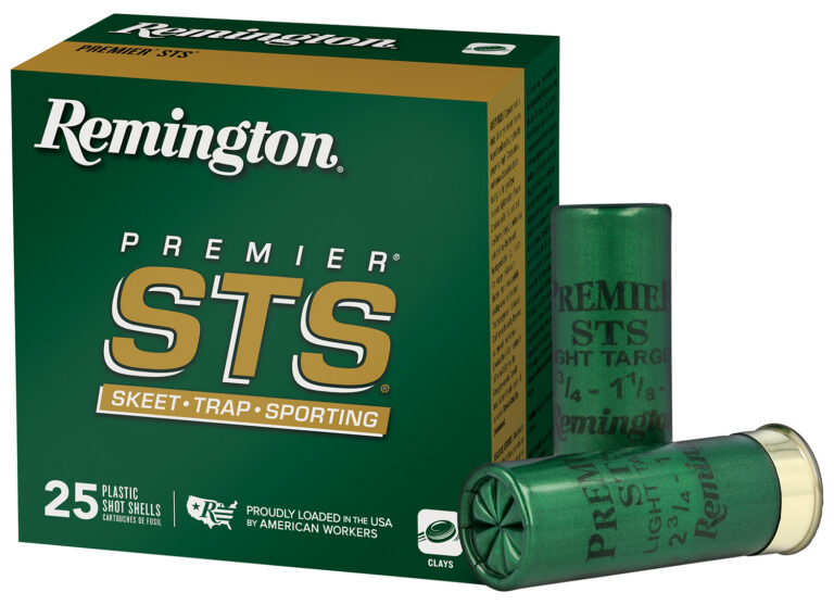 Remington Ammunition 20242 Premier STS 12 Gauge 2.75" 1 1/8 oz 8 Shot 25 Per Box/ 10 Cs