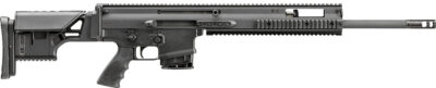 FN 381005422 SCAR 20s NRCH 6.5 Creedmoor 10+1 20″ Black Steel Barrel, Black Anodized Picatinny Rail Aluminum Receiver, Black Synthetic Adjustable Stock, Black Hogue Rubber Grip