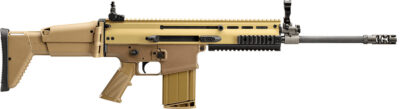 FN 986412 SCAR 17s NRCH 7.62x51mm NATO 16.25″ Barrel 10+1, Flat Dark Earth Anodized Receiver, Flat Dark Earth Telescoping Side-Folding Stock With Adjustable Cheekpiece, Optics Ready