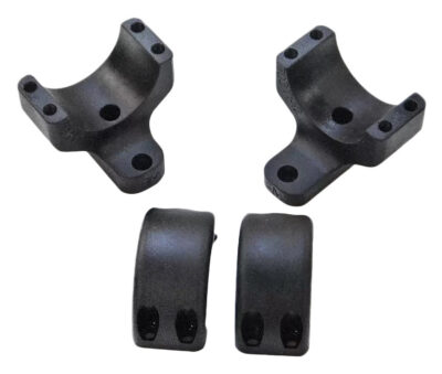 DNZ 703TXH2 Game Reaper 2 Scope Mount/Ring Combo Matte Black 30mm Howa