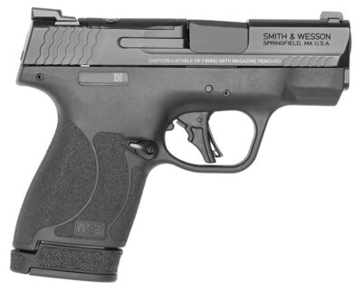 Smith & Wesson 13536 M&P Shield Plus Optic Ready 9mm Luger 3.10″ 10+1,13+1 Matte Black Frame Black Armornite Stainless Steel with Optics Cut Slide Textured Black Polymer Grip Manual Safety & Night Sights