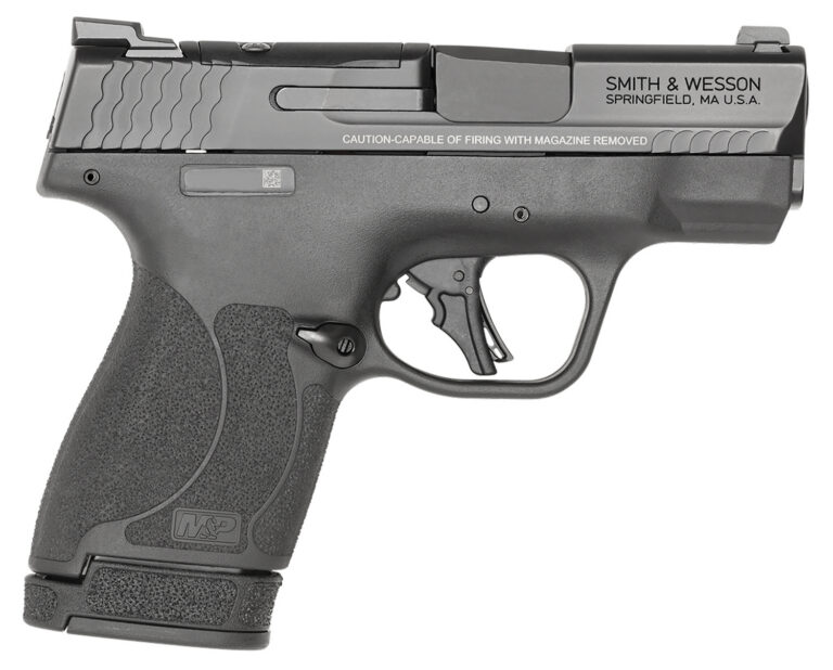 Smith & Wesson 13536 M&P Shield Plus Optic Ready 9mm Luger 3.10" 10+1,13+1 Matte Black Frame Black Armornite Stainless Steel with Optics Cut Slide Textured Black Polymer Grip Manual Safety & Night Sights