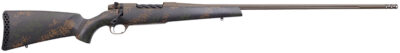 Weatherby MBC20N257WR8B Mark V Backcountry 2.0 257 Wthby Mag 3+1 26″ Barrel, Patriot Brown Cerakote Metal Finish, Brown Sponge Pattern Black Peak 44 Blacktooth Stock