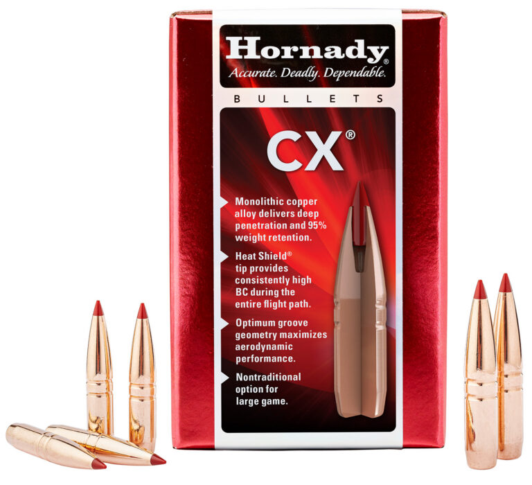 6MM (0.243'') CX  BULLETS CX® 6MM CALIBER (0.243'') 80GR POLYMER TIPPED BOATTAIL 50/BOX