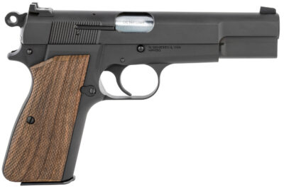 Springfield Armory HP9201 SA-35  9mm Luger 15+1 4.70″ Stainless Steel Barrel, Matte Blued Serrated Carbon Steel Slide & Frame w/Beavertail, Checkered Walnut Grip