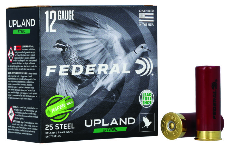 Federal Upland Steel Paper Wad Shotgun Ammo 12 ga. 2.75 in. 1 oz. 1330 FPS 7.5 Shot 25 rd.