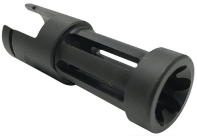 Samson 040606203 Flash Hider  Black Oxide Stainless Steel with 2.50″ OAL & .860″ Diameter for Ruger 10/22