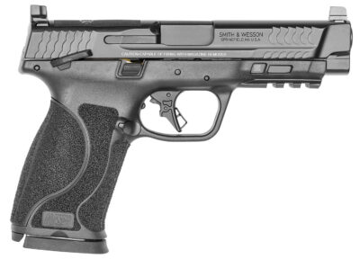 M&P 10MM M2.0 OPTIC READY 10MM AUTO SEMI-AUTO HANDGUN M&P 10MM M2.0 OR 10MM AUTO 4.6” BBL (2)15RD BLACK W/SAFETY