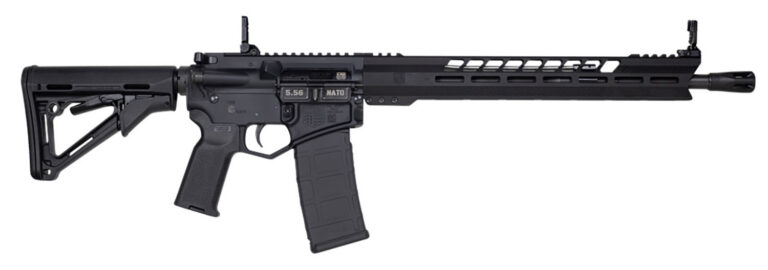 Diamondback DB1836K001 DB15  5.56x45mm NATO 16" 30+1 Black Adjustable Magpul CTR Stock Black Magpul MOE K2 Grip with Black Gold Lower