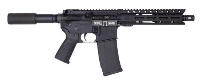 Diamondback DB1915K001 DB15  5.56x45mm NATO 30+1 10″ Black Nitride Threaded Barrel, M-LOK Handguard, Black Aluminum Picatinny Rail Receiver, Black Buffer Tube, Black Magpul Grip, Right Hand