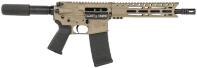 Diamondback DB1915K061 DB15  5.56x45mm NATO 30+1 10″ Black Nitride Threaded Barrel, M-LOK Handguard, Flat Dark Earth Aluminum Picatinny Rail Receiver, Black Buffer Tube, Black Magpul Grip, Right Hand