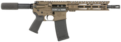 Diamondback DB1915K071 DB15  5.56x45mm NATO 30+1 10″ Black Nitride Threaded Barrel, M-LOK Handguard, Midnight Bronze Aluminum Picatinny Rail Receiver, Black Buffer Tube, Black Magpul Grip, Right Hand