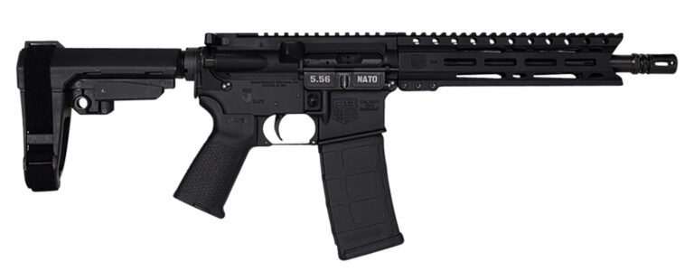DB15 5.56 10" W/ 9" PC M-LOK RAIL BLACK SBA3 BRACE 30RD