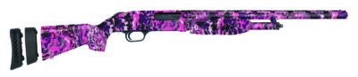 Mossberg 50499 510 Super Bantam Mini 20 Gauge Pump 3″ 3+1 Overall Muddy Girl Wild 18.50″ Vent Rib Barrel, Steel Receiver & Adj LOP Synthetic Stock, Right Hand, Modified Choke