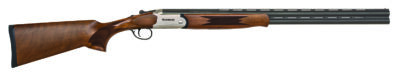 Mossberg 75479 Silver Reserve  Full Size 410 Bore Break Open 3″ 2rd 26″ Matte Blued Vent Rib Barrel, Satin Silver Engraved Stainless Steel Receiver, Fixed Black Walnut Stock, Right Hand