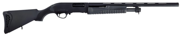 Escort Compact Pump 20ga/3in 22in Matte Blue/ Blk Syn 5 tubes