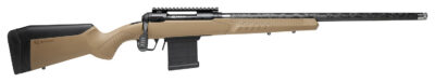 Savage Arms 57943 110 Carbon Tactical 6.5 PRC 8+1 24″ Proof Research Carbon Fiber Wrapped Stainless Steel Barrel, Matte Black Carbon Steel Receiver, Synthetic Flat Dark Earth Adjustable AccuStock