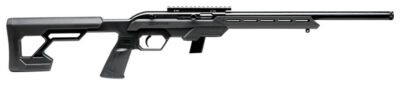Savage Arms 45120 64 Precision 22 LR 20+1 16.50″ Matte Black Carbon Steel Threaded Heavy Barrel, Matte Black Drilled & Tapped Carbon Steel Receiver, M-Lok Compatible Forend, Synthetic Chassis Stock