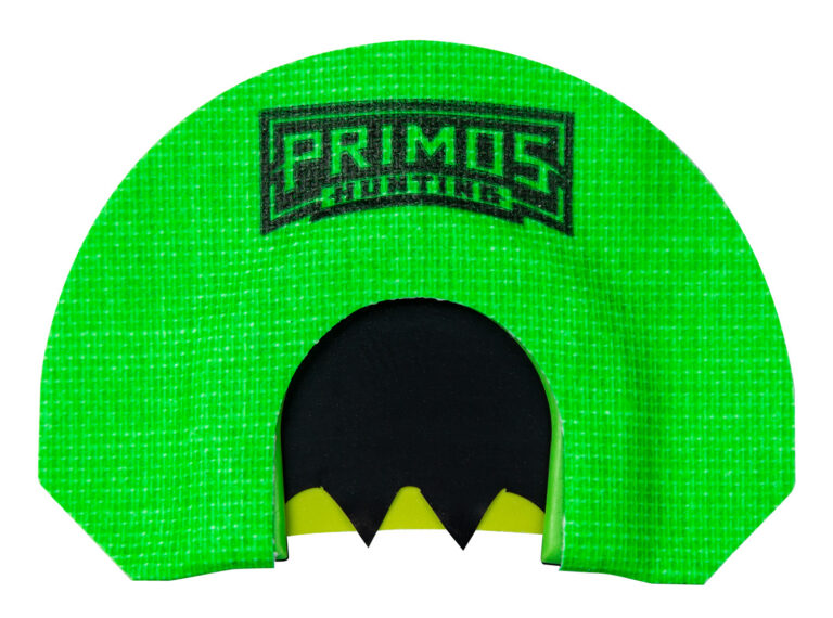 Primos PS1263 The Deborah Diaphragm Call Triple Reed Turkey Hen Sounds Green Plastic