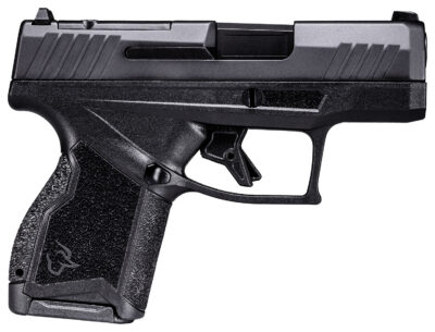 Taurus 1-GX4MP93110 GX4 Toro 9mm Luger 3.06″ 10+1 Black Frame Black Nitride Steel Slide with T.O.R.O Cuts Black Interchangeable Backstrap Grips Right Hand Includes 2 Magazines