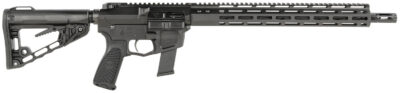 Wilson Combat TRAR9GB91610 AR9G Carbine 9mm Luger 17+1 16″ Black Match Grade Threaded Barrel, Black Armor-Tuff Aluminum Receiver, M-LOK Handguard, Black Synthetic Rogers Super-Stoc w/Cam-Lock Stock
