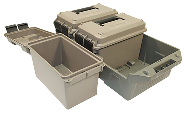 MTM 3-Can Ammo Crate 50 Cal Dark Earth MTM 3-CAN AMMO CRATE 50 CAL DARK EARTH