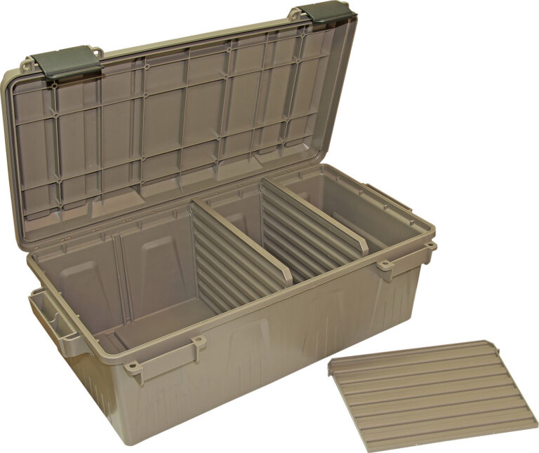 AMMO CRATES AMMO CRATE UTILITY BOX W/DIVIDERS POLYMER DARK EARTH