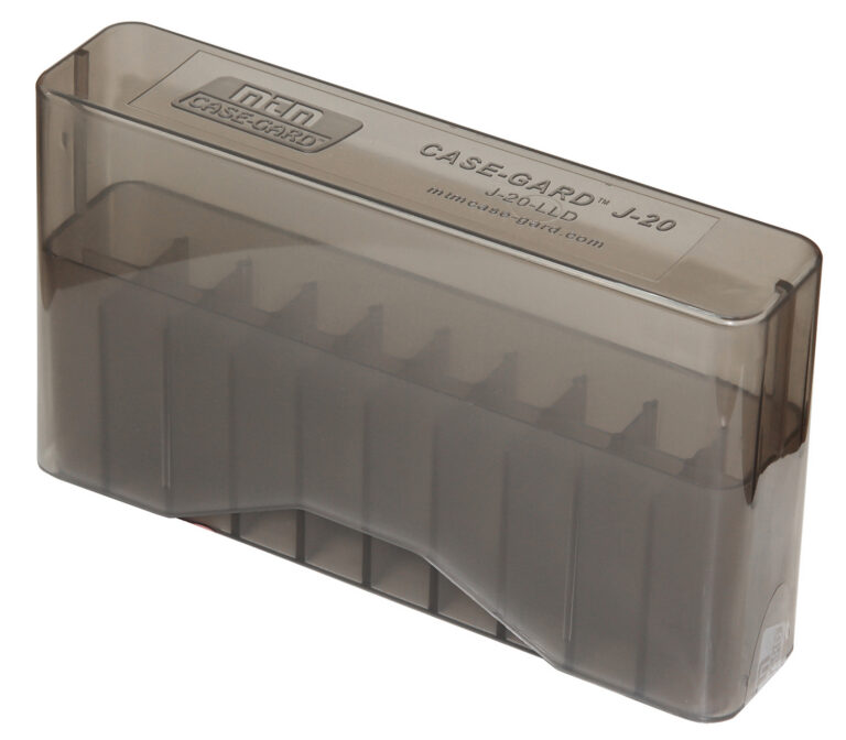 20 ROUND RIFLE SLIP TOP AMMO BOXES SLIP TOP RIFLE AMMO BOX 26 NOSLER-10.75X68 20 ROUND CLEAR