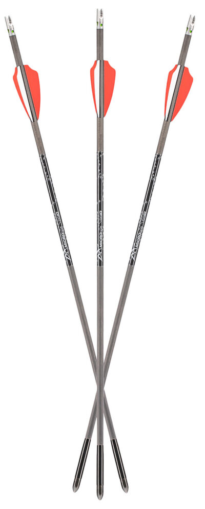 Axe Crossbows AX10004 Axe 440 Bolt Combo Pack Gray/Orange/White 19″ 3 Bolts and 3 Lighted Nocks