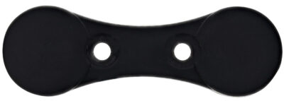 Lockdown 222501 Gun Concealment Magnet Black Metal Holds 1 Handgun