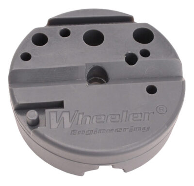 Wheeler 672215 Universal Bench Block Black Urethane Handgun 1 Pieces