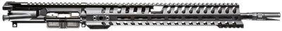 Patriot Ordnance Factory  Renegade + Complete Upper 300 Blackout 10.50″ Black Nitride Barrel Aluminum Black Anodized Receiver 9″ M-LOK Handguard Adjustable Block