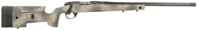 Bergara Rifles B14S371CF B-14 HMR Carbon Wilderness 308 Win 5+1 Cap 20" Carbon Fiber Wrapped Barrel, Woodland Camo Molded with Mini-Chassis Stock, Right Hand