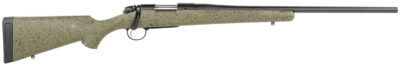 Bergara Rifles B14S103C B-14 Hunter 243 Win 4+1 22″, Graphite Black Cerakote Barrel, SoftTouch Speckled Green Stock