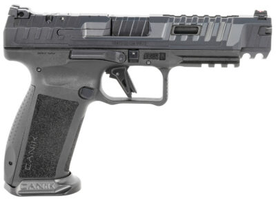 Canik HG6815N SFx Rival 9mm Luger 18+1 5″ Black Steel Barrel, Dark Side Ported/Serrated Steel Slide, Polymer Frame w/Beavertail & Picatinny Rail, Ambidextrous