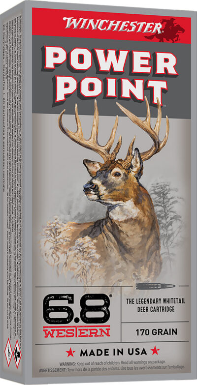 Winchester Power-Point 6.8 Western, 170gr, 20rd Box