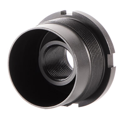 Dead Air DA410 Ghost Fixed Mount Black Cerakote 1/2″-28 tpi