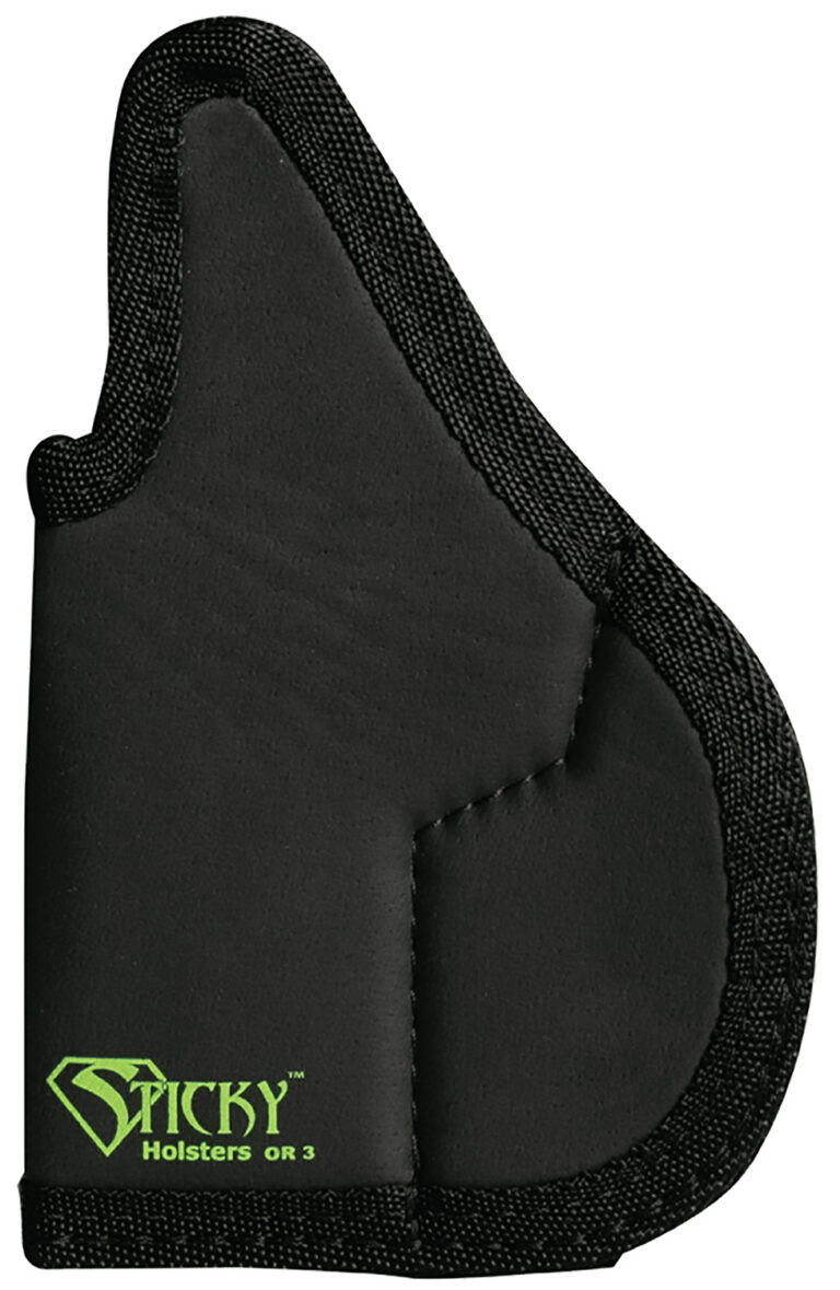 Sticky Holsters OR3 OR-3 Black/Green Latex Free Rubber Fits Sig P365XL Ambidextrous