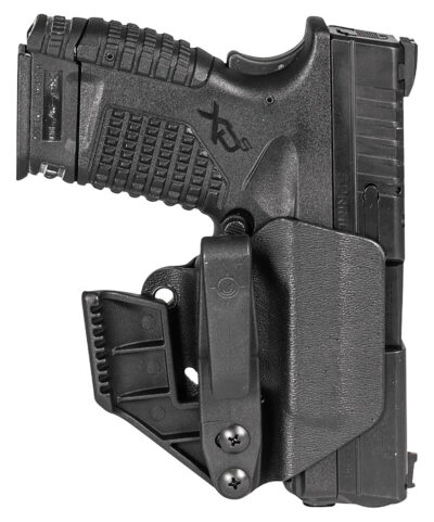 Mission First Tactical H2SFXDSAIWBM Minimalist Holster IWB Black Polymer Belt Clip Fits Springfield XD-S 9/40 3.30″ Barrel Ambidextrous