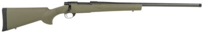 Howa HGR72503 1500 Hogue 6.5 Creedmoor 4+1 24″ Blued Heavy Barrel, Blued Steel Receiver, Green Hogue OverMolded Synthetic Stock