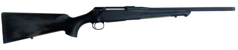 Sauer S1PAXT65C 100 Pantera XT Full Size 6.5 Creedmoor 5+1 20" Black Cerakote Fluted Threaded Barrel, Black Cerakote Drilled & Tapped Steel Receiver, Black Max Synthetic Stock